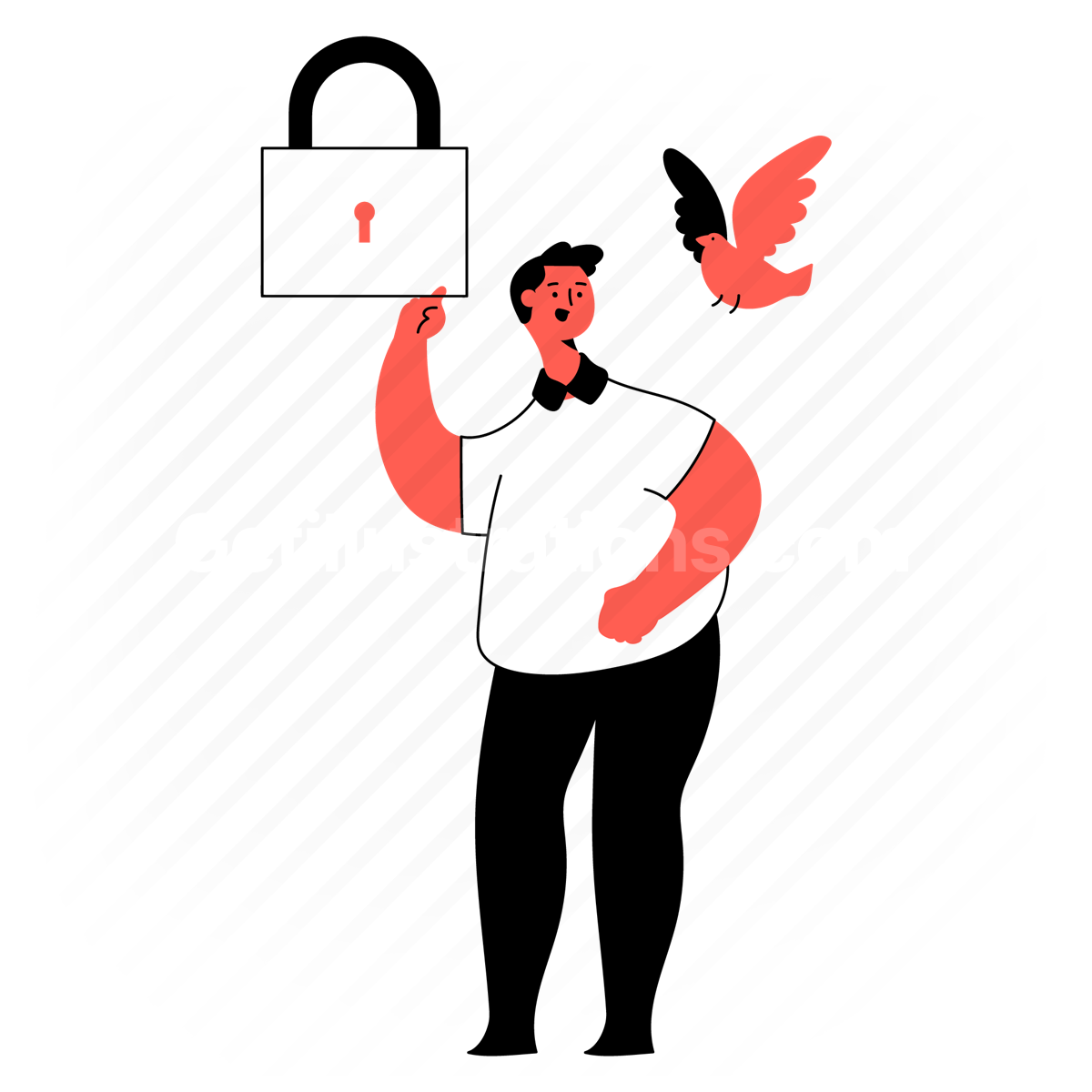 Security and Privacy illustration